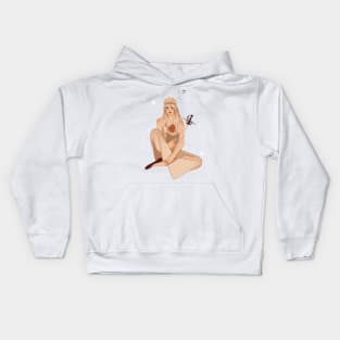 Powerful Lady Kids Hoodie